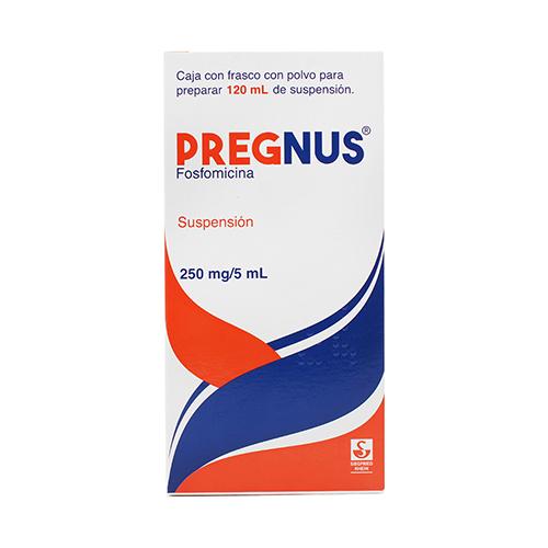 Pregnus Suspensión 250Mg/5Ml 120Ml (Fosfomicina)