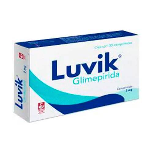 Luvik 2Mg Con 30 Tabletas (Glimepirida) - WeCare Pharma