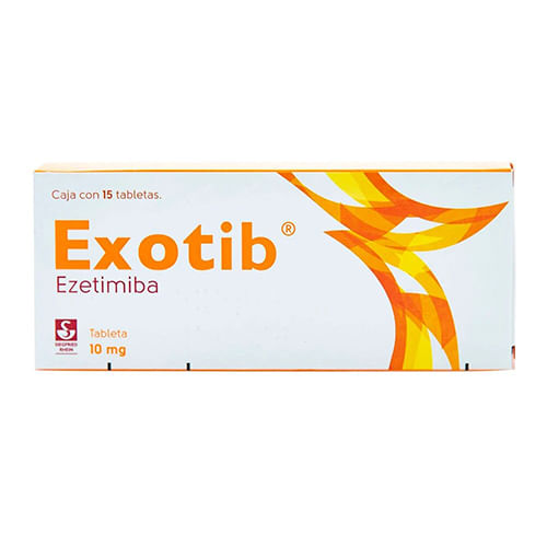 Exotib 10Mg Con 15 Tabletas (Ezetimiba)