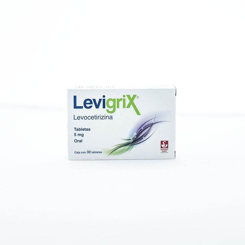 Levigrix 5Mg Con 30 Tabletas (Levocetirizina) — WeCare Pharma