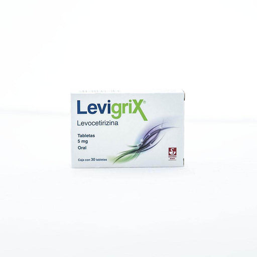 Levigrix 5Mg Con 30 Tabletas (Levocetirizina) - WeCare Pharma