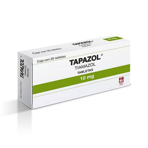 Tapazol 10Mg Con 20 Tabletas (Tiamazol) - WeCare Pharma