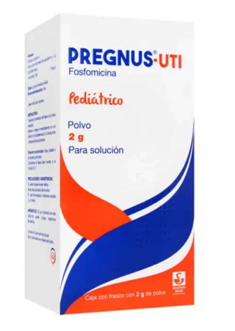 Pregnus-Uti Ped Polvo 2G Con 1 (Fosfomicina)