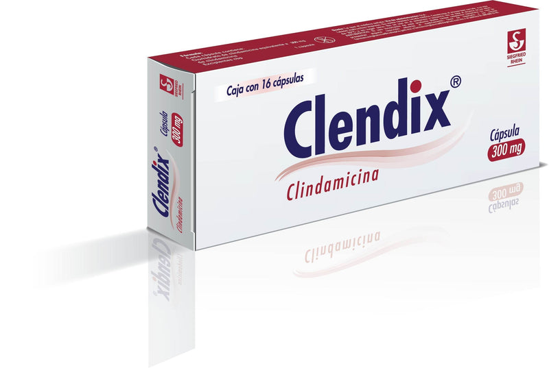 Clendix 300Mg Con 16 Capsulas (Clindamicina) - WeCare Pharma
