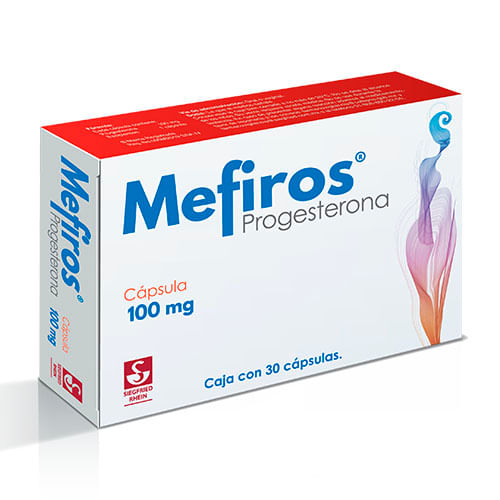 Mefiros 100Mg Con 30 Capsulas (Progesterona)