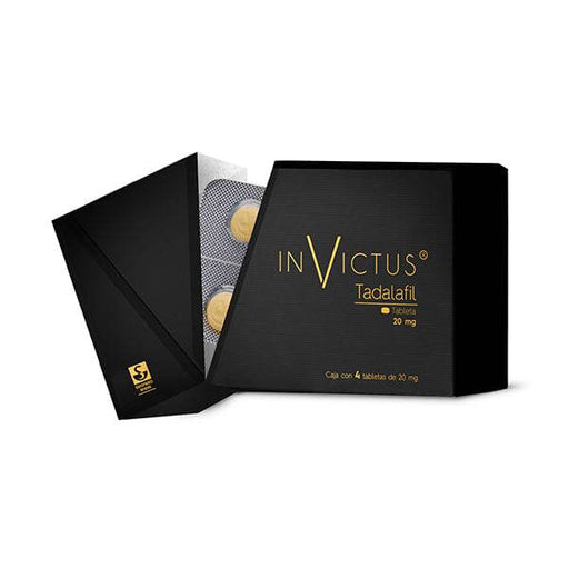 Invictus 20Mg Con 4 Tabletas (Tadalafil) - WeCare Pharma