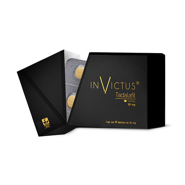 Invictus 20Mg Con 8 Tabletas (Tadalafil)