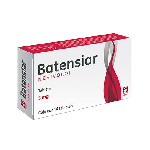 Batensiar 5Mg Con 14 Tabletas (Nebivolol)