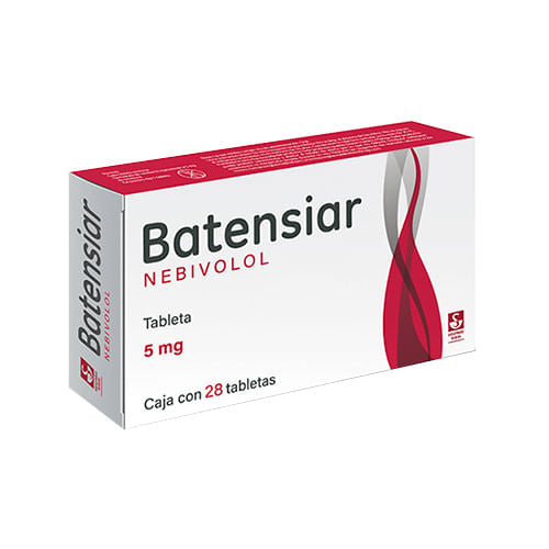 Batensiar 5Mg Con 28 Tabletas (Nebivolol)