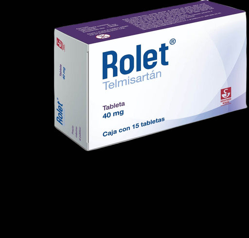 Rolet 40Mg Con 15 Tabletas (Telmisartan) - WeCare Pharma