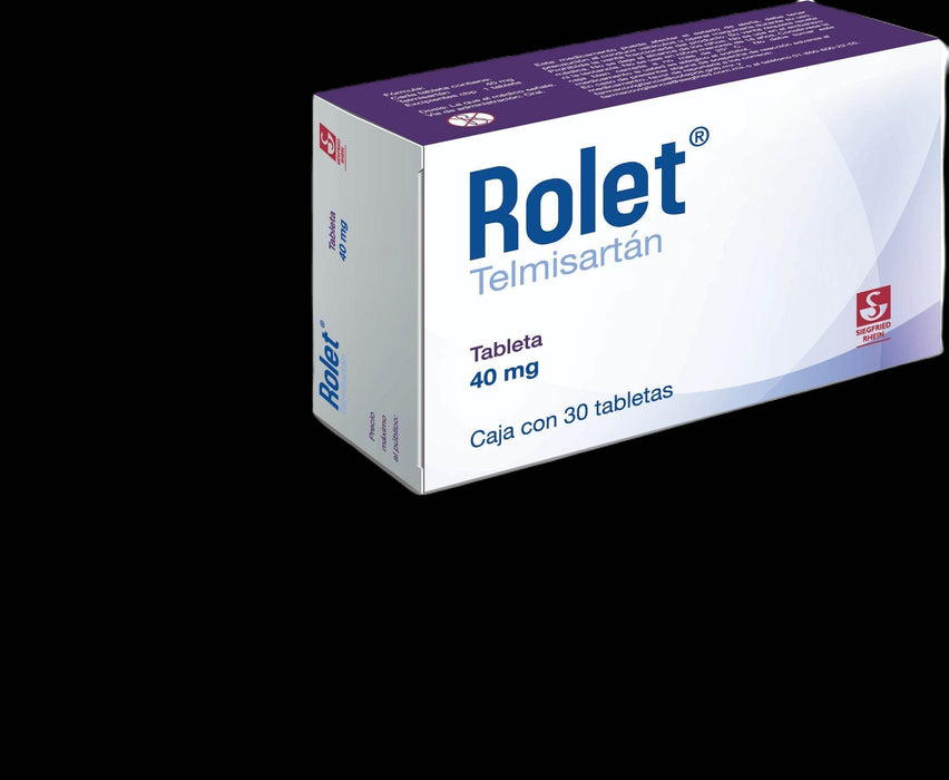 Rolet 40Mg Con 30 Tabletas (Telmisartan) - WeCare Pharma
