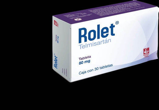 Rolet 80Mg Con 30 Tabletas (Telmisartan) - WeCare Pharma