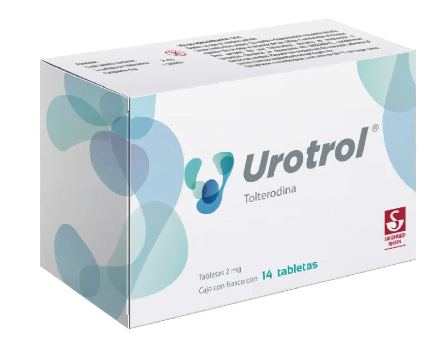 Urotrol 2Mg Con 14 Tabletas (Tolteridona)