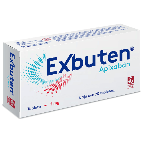 Exbuten (Apixaban) Tabletas 5Mg Con 30 - WeCare Pharma