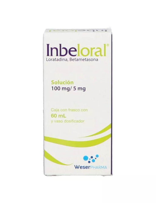 Inbeloral Solución 100Mg/5Mg 60Ml (Loratadina/Betametasona) - WeCare Pharma