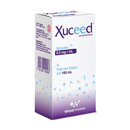 Xeceed Solución 0.5Mg/Ml 150Ml (Levocetirizina)