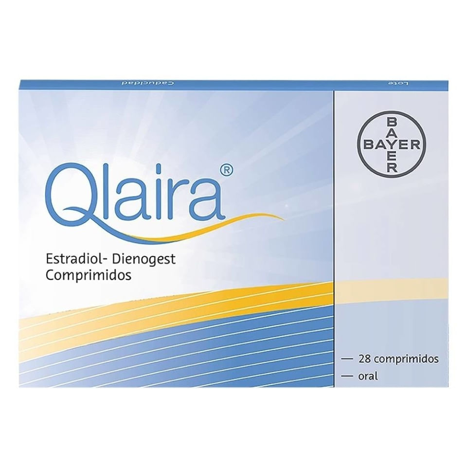 Qlaira 3Mg/3Mg Con 28 Comprimidos (Estradiol/Dienogest)