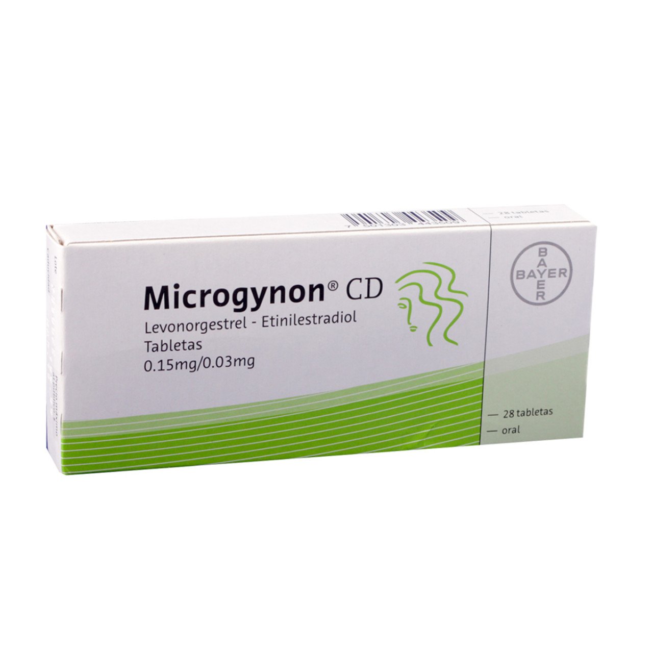 Microgynon Cd 0.15Mg/0.03Mg Con 28 Tabletas (Levonorgestrel/Etinilestradiol)