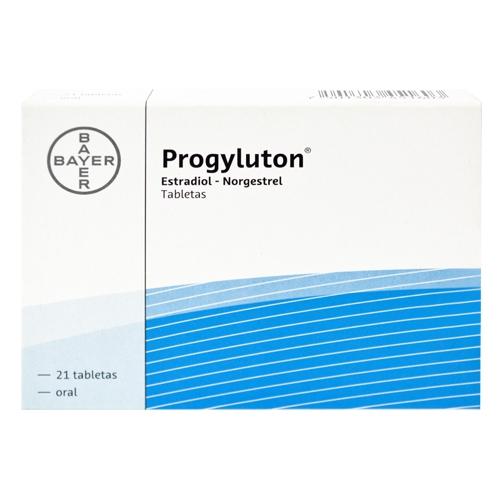 Progyluton 2Mg/0.5Mg Con 21 Tabletas (Estradiol/Norgestrel)