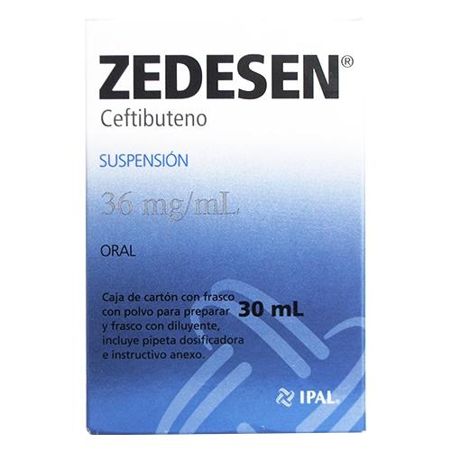 Zedesen Suspensión 36Mg/Ml 30Ml (Ceftibuteno)