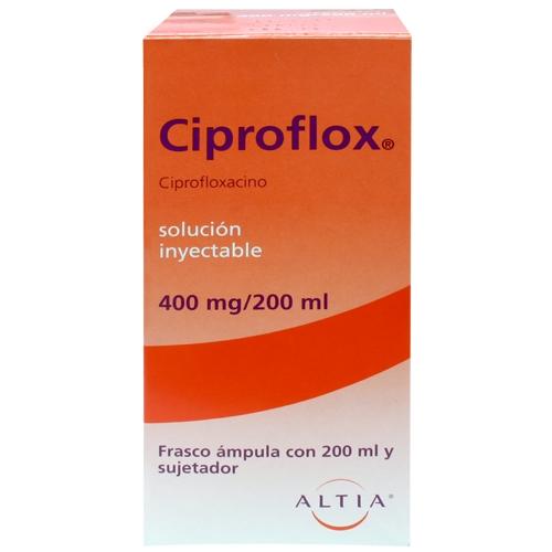 Ciproflox Frasco 400Mg Con 1 Ampulas (Ciprofoxalino)