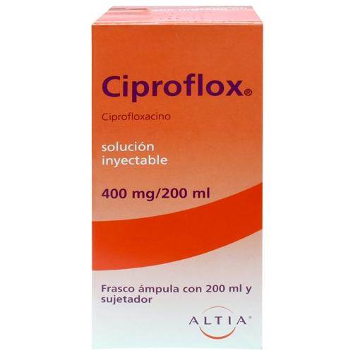 Ciproflox Frasco 400Mg Con 1 Ampulas (Ciprofoxalino) - WeCare Pharma