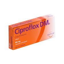 Ciproflox Dm 500Mg Con 7 Tabletas (Ciprofloxacino)