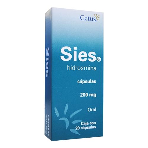 Sies 200Mg Con 20 Capsulas (Hidrosmina)