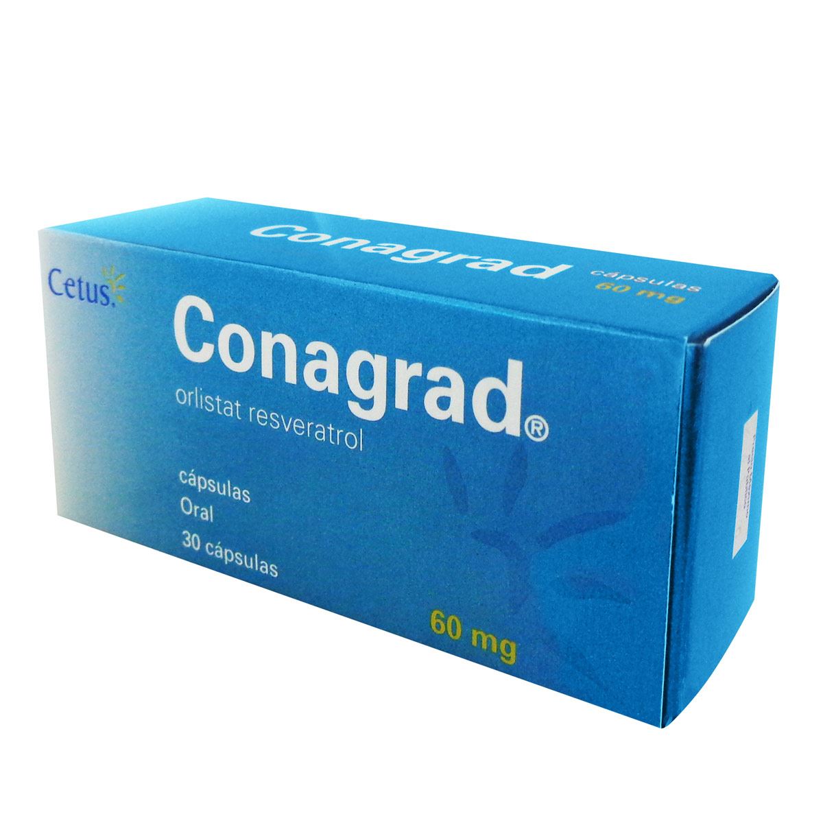 Conagrad 60Mg Con 30 Capsulas (Orlistat Resveratrol)