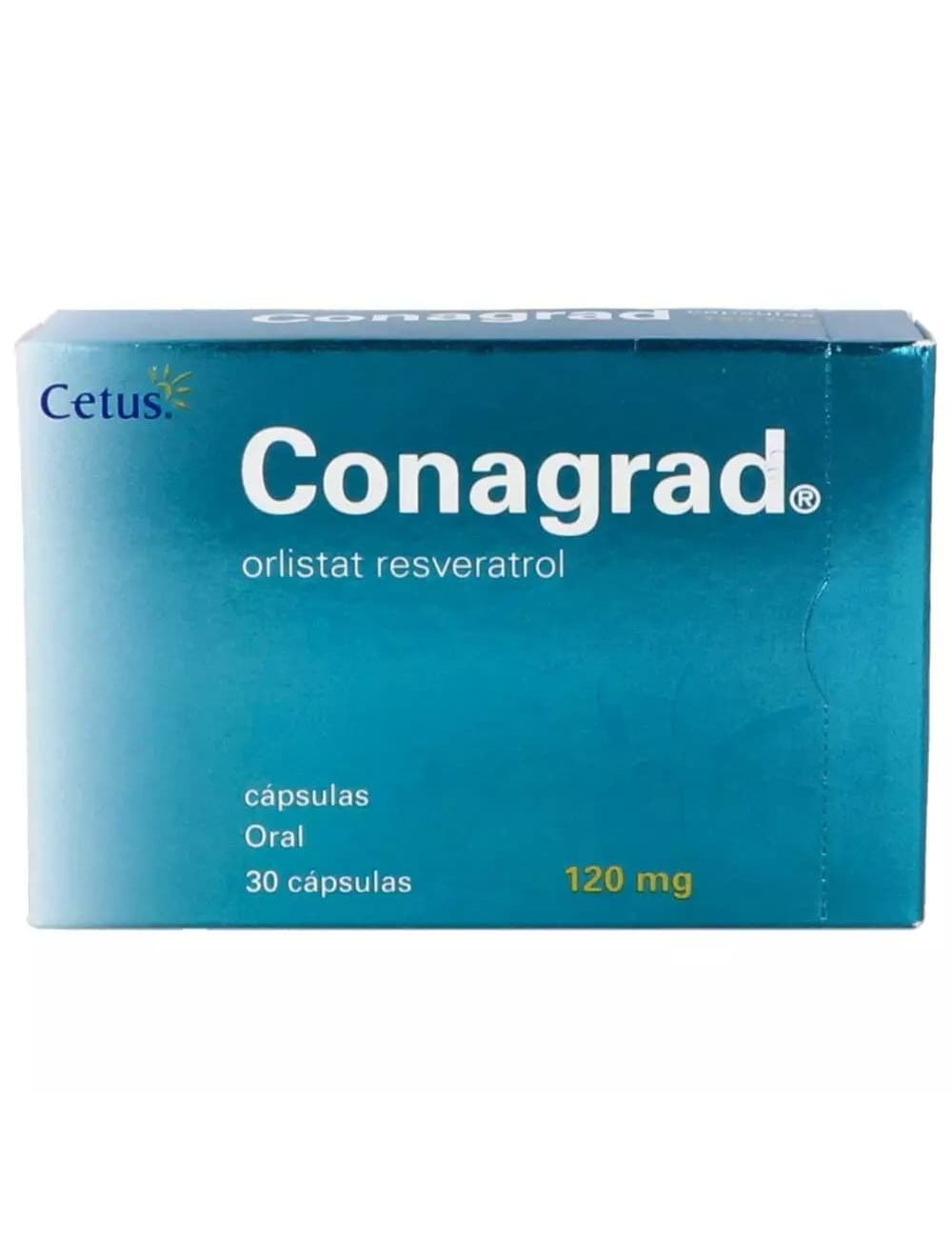 Conagrad 120Mg Con 30 Capsulas (Orlistat Resveratrol)