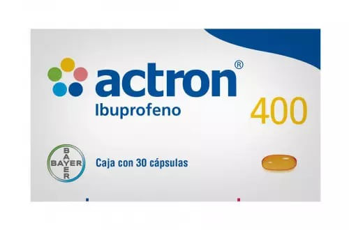 Actron 400Mg Con 30 Capsulas (Ibuprofeno)