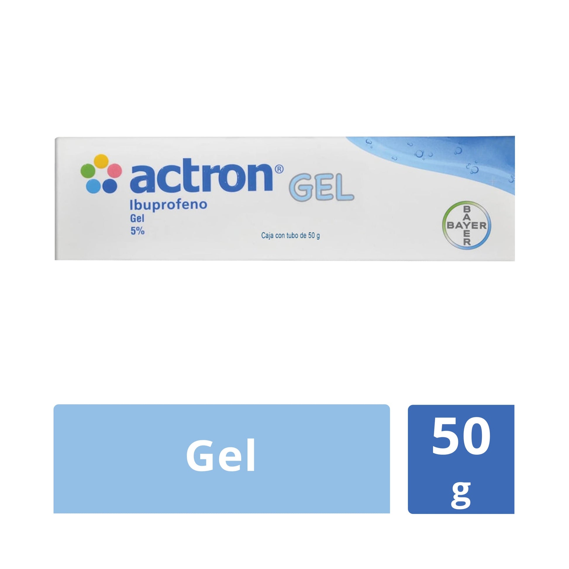 Actron Gel Tubo 5% 50G (Ibuprofeno)