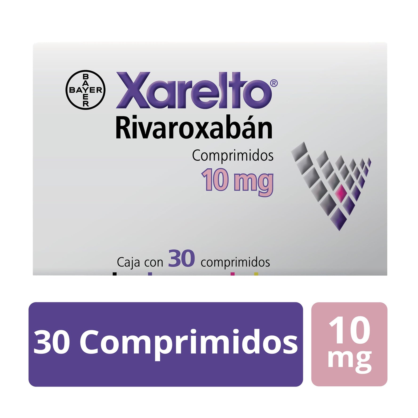 Xarelto 10Mg Con 30 Comprimidos (Rivaroxaban)