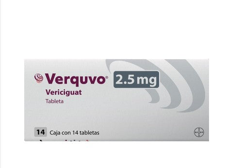 Verquvo 2.5Mg Con 14 Tabletas (Vericiguat)