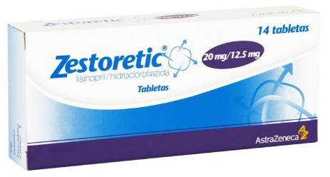 Zestoretic 20Mg/12.5Mg Con 14 Tabletas (Lisinopril/Hidroclorotiazida) - WeCare Pharma