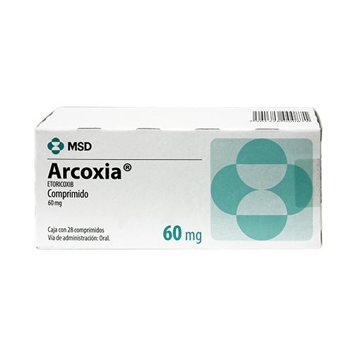 Arcoxia 60Mg Con 28 Comprimidos (Etoricoxib)