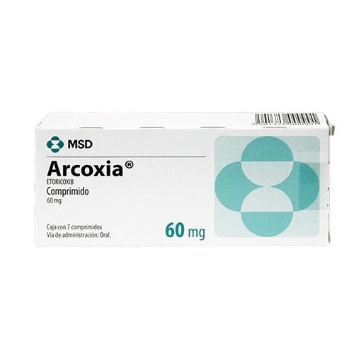 Arcoxia 60Mg Con 7 Comprimidos (Etoricoxib)