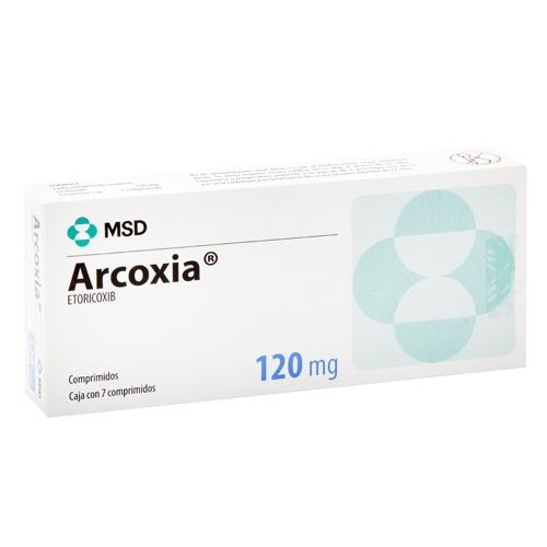 Arcoxia 120Mg Con 7 Comprimidos (Etoricoxib)