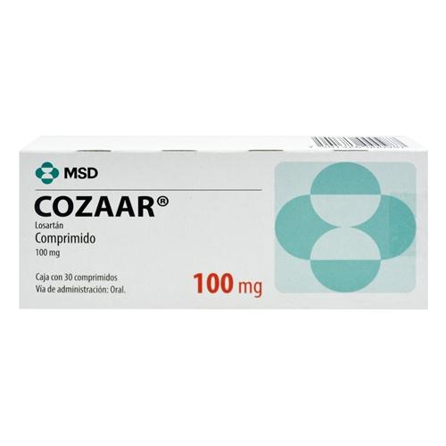 Cozaar 100Mg Con 30 Comprimidos (Losartan)