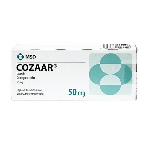 Cozaar 50Mg Con 30 Comprimidos (Losartan)