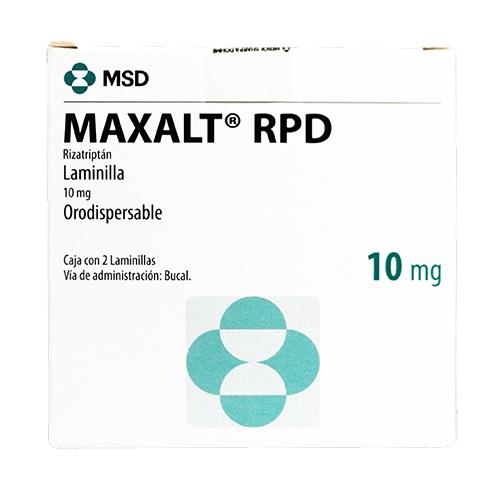 Maxalt Rpd Laminilla 10Mg Con 2 (Rizatriptan)