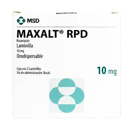 Maxalt Rpd Laminilla 10Mg Con 2 (Rizatriptan) - WeCare Pharma