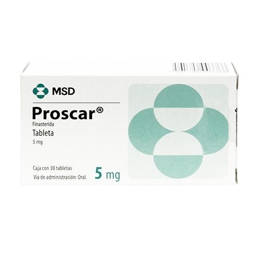 Proscar 5Mg Con 30 Tabletas (Finasterida)