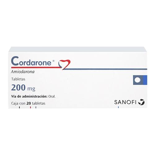 Cordarone 200Mg Con 20 Tabletas (Amiodarona)