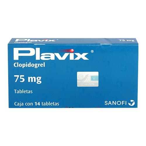 Plavix 75Mg Con 14 Tabletas (Clopidogrel)