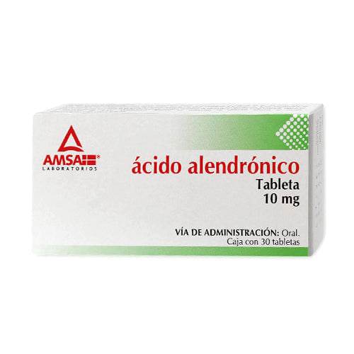 Acido Alendronico 10Mg Con 30 Amsa Tabletas - WeCare Pharma