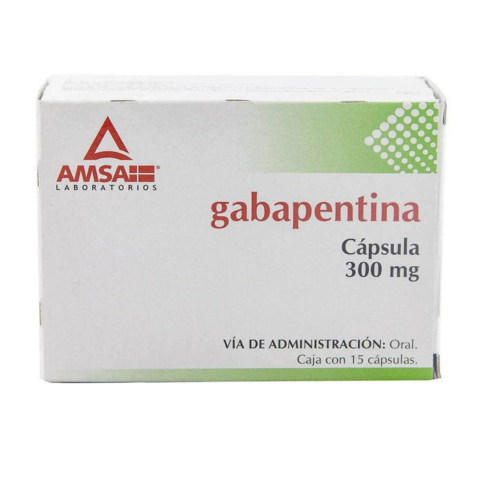 Gabapentina 300Mg Con 15 Amsa Capsulas - WeCare Pharma