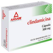Clindamicina 300Mg Con 16 Amsa Capsulas - WeCare Pharma