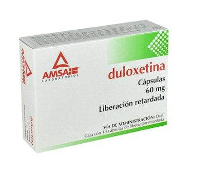 Duloxetina 60Mg Con 14 Amsa Capsulas - WeCare Pharma