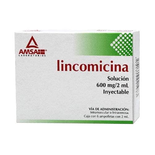 Lincomicina 600Mg 2Ml Con 6 Amsa Ampulas - WeCare Pharma